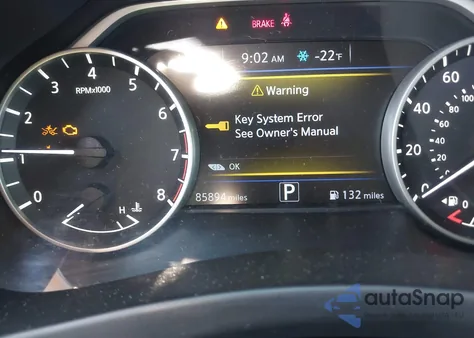 2021 Nissan Murano Sv Fwd z USA, uszkodzony, nr VIN 5N1AZ2BJ6MC126469